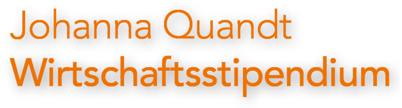 Johanna Quandt Wirtschaftsstipendium Logo Johanna Quandt Wirtschaftsstipendium Logo